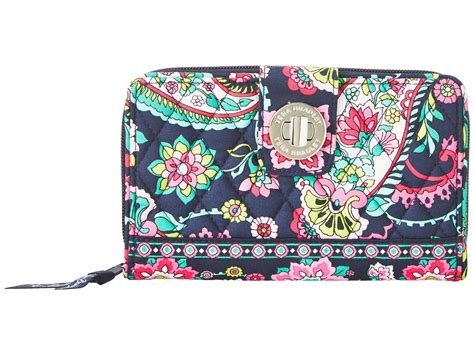 Vera Bradley turn lock wallet